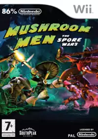 Plakat gry Mushroom Men: The Spore Wars