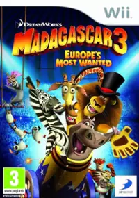 Plakat gry Madagascar 3: The Video Game