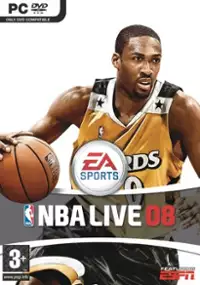Plakat gry NBA Live 08