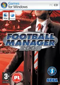 Plakat gry Football Manager 2008