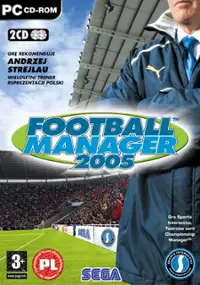 Plakat gry Football Manager 2005