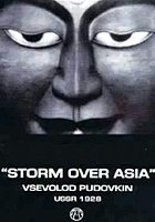 plakat filmu Burza nad Azją
