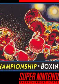 Plakat gry TKO Super Championship Boxing