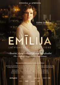 Plakat serialu Emīlija. Latvijas preses karaliene