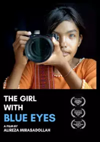 Plakat filmu The Girl with Blue Eyes