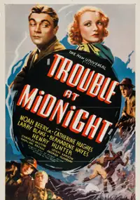 Plakat filmu Trouble at Midnight