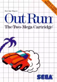 Plakat gry OutRun