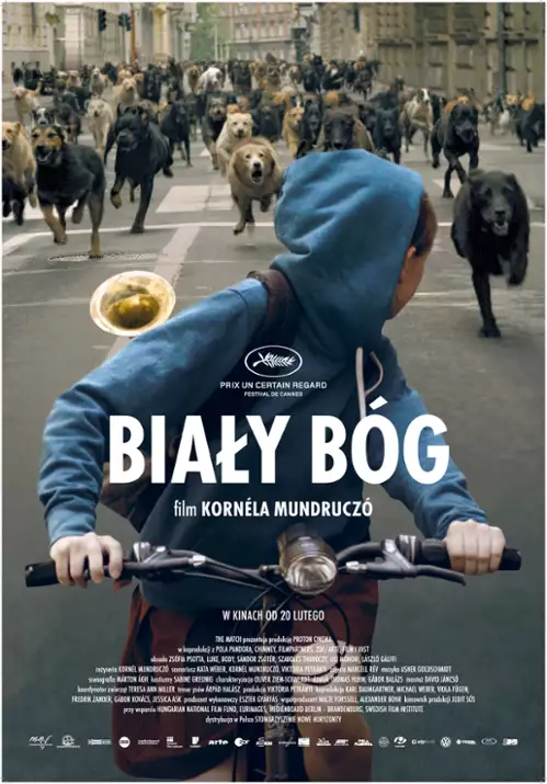 plakat filmu Biały Bóg