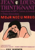 plakat filmu Moja noc u Maud