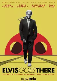 Plakat serialu Elvis Goes There