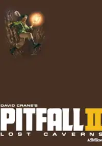 Plakat gry Pitfall II: Lost Caverns