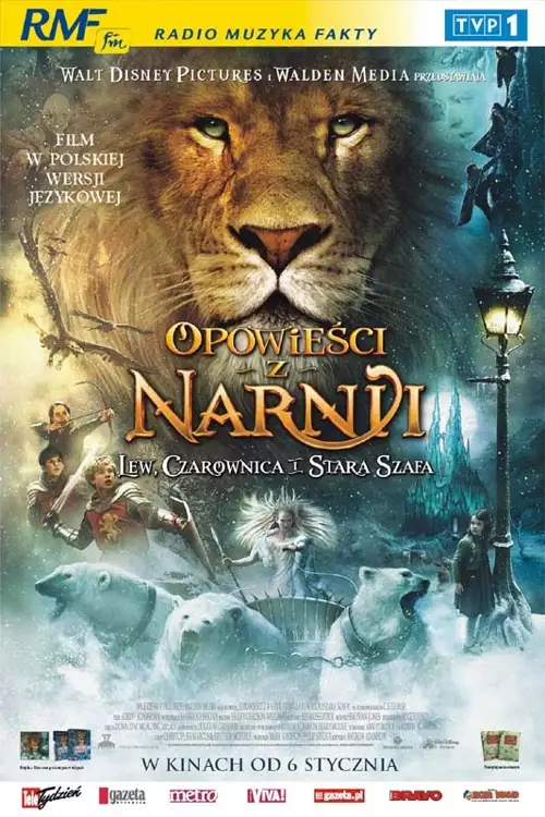 Opowieści z Narnii: Lew, czarownica i stara szafa / The Chronicles of Narnia: The Lion, the Witch and the Wardrobe (2005) PL.DVDRip.XviD.AC3-LILITH / Dubbing PL