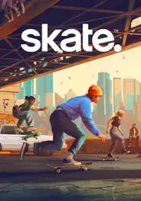 Plakat gry skate.