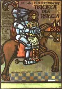 Plakat filmu Dziewica dla księcia