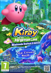 Plakat gry Kirby and the Forgotten Land+Star-Crossed World