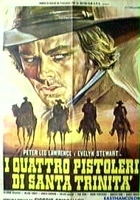 plakat filmu I Quattro pistoleri di Santa Trinità