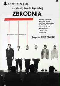 Zbrodnia (1960) plakat