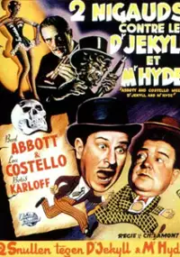 Plakat filmu Abbott i Costello spotykają Jekylla i Hyde&#39;a