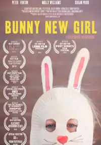Plakat filmu Dziewczynka w króliczej masce