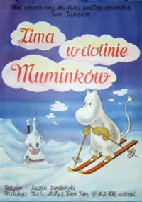 Plakat filmu Zima w Dolinie Mumink&oacute;w