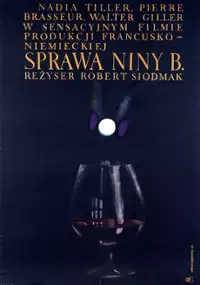 Plakat filmu Sprawa Niny B.