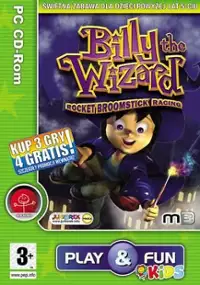 Plakat gry Billy the Wizard: Rocket Broomstick Racing