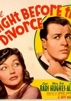 plakat filmu Noc przed rozwodem