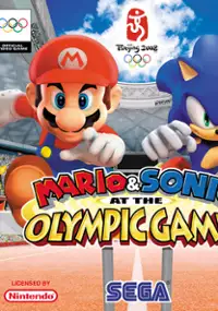 Plakat gry Mario &amp; Sonic at the Olympic Games