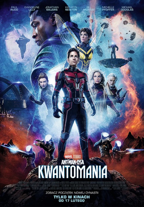 Plakat: Ant-Man i Osa: Kwantomania
