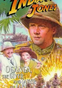 Plakat filmu Młody Indiana Jones: Oganga - król życia i śmierci