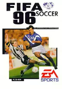 Plakat gry FIFA Soccer 1996
