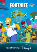 plakat serialu Fortnite x The Simpsons