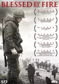 Plakat filmu W blasku ognia