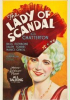 plakat filmu The Lady of Scandal