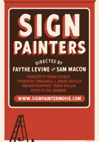 Plakat filmu Sign Painters