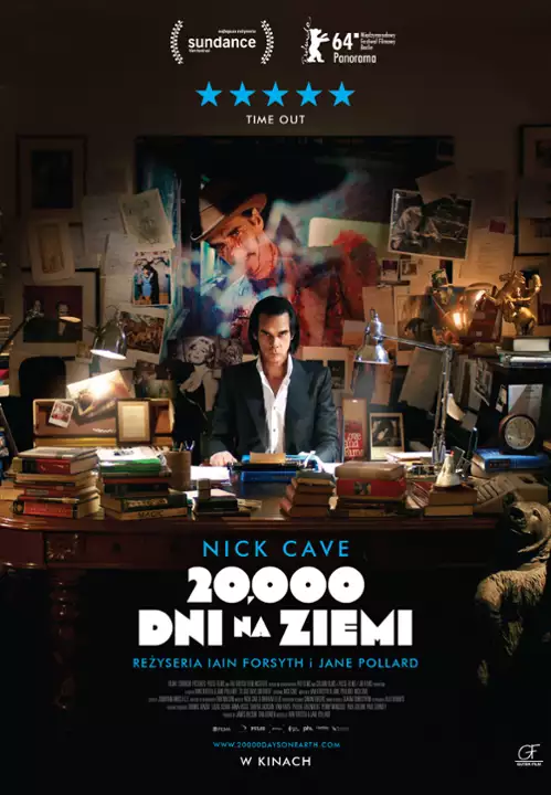 plakat filmu 20 000 dni na Ziemi