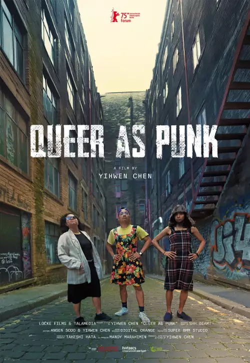 plakat filmu Queer as Punk