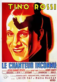 Plakat filmu Śpiewak nieznany