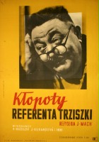 plakat filmu Kłopoty referenta Trziszki