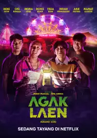 Plakat filmu Agak Laen