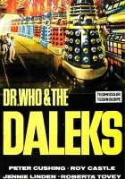 plakat filmu Dr Who wśród Daleków