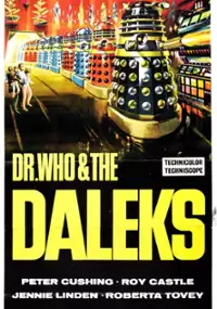Plakat filmu Dr Who wśr&oacute;d Dalek&oacute;w