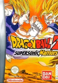 Plakat gry Dragon Ball Z: Supersonic Warriors