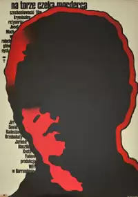 Plakat filmu Na torze czeka morderca