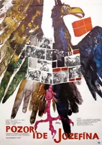 Plakat filmu Pozor, ide Jozef&iacute;na...