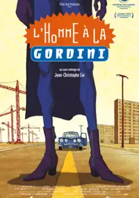 Plakat filmu Mężczyzna w niebieskim Gordini