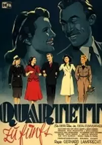 Plakat filmu Quartett zu fünft