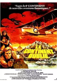 Plakat filmu Ląd, o kt&oacute;rym zapomniał czas