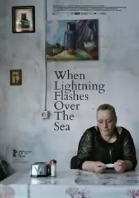 Plakat filmu Koly nad morem spalakhuie blyskavka