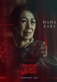 Plakat filmu Perempuan Bergaun Merah